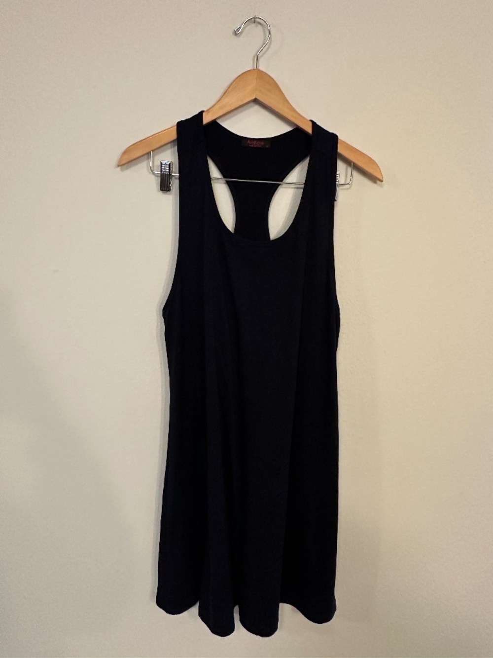 Avidlove Navy Blue Racerback Keyhole Back Dress Women's M